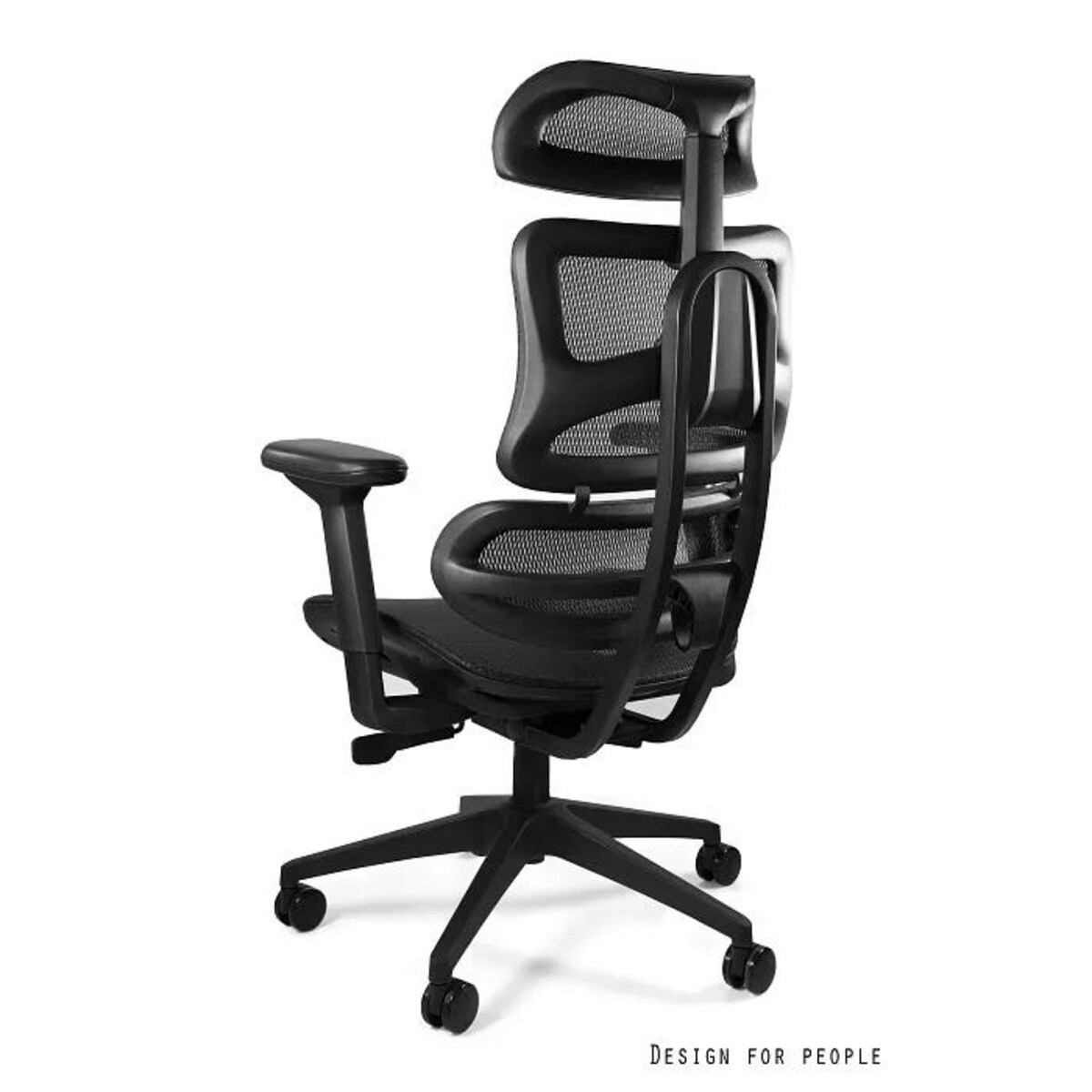 Fotel biurowy ERGOTECH czarny