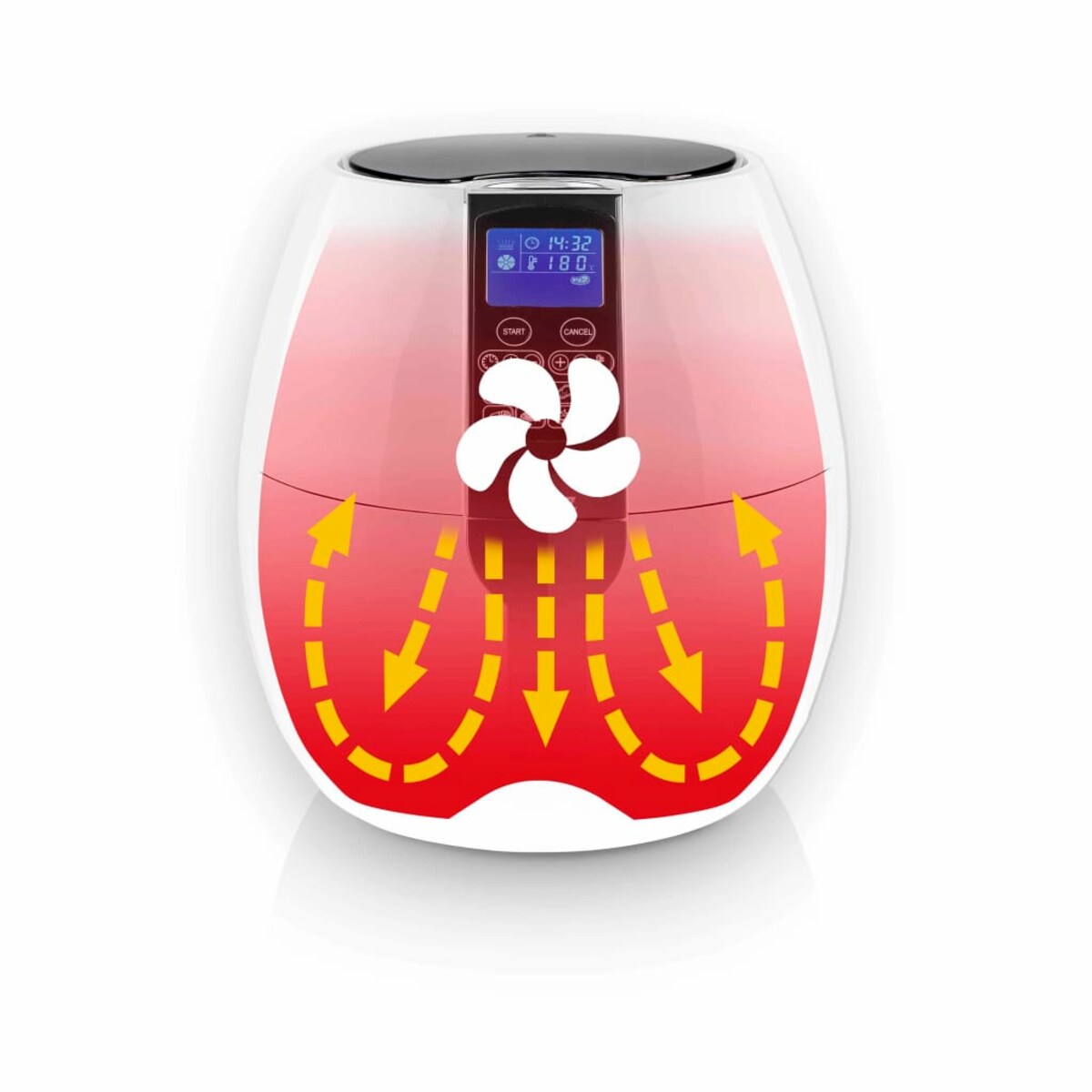 Nova Cyfrowa frytkownica powietrzna XL, 1500 W, biała, 180150