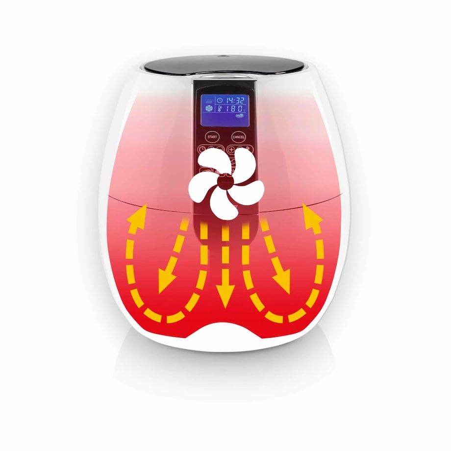 Nova Cyfrowa frytkownica powietrzna XL, 1500 W, biała, 180150