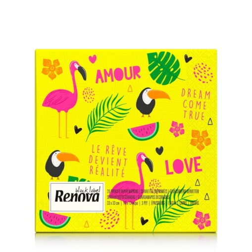 Serwetki stołowe Renova Love Summer 20 szt