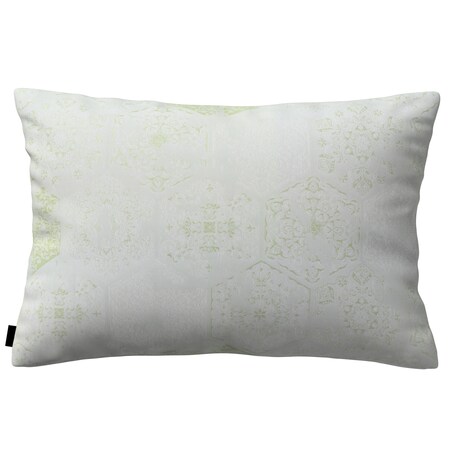 Poszewka Kinga na poduszkę prostokątną 47x28 zielony ornament