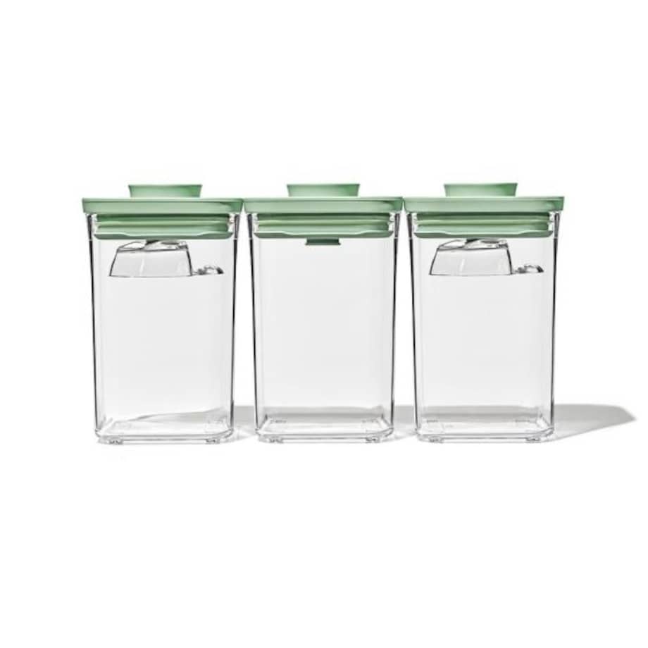 Zestaw 3 pojemników Pistachio Pop Oxo