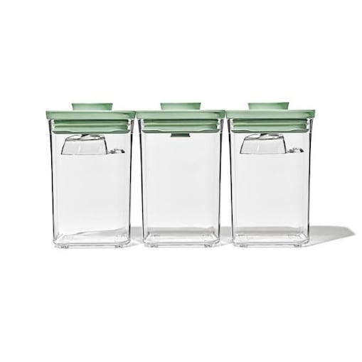 Zestaw 3 pojemników Pistachio Pop Oxo
