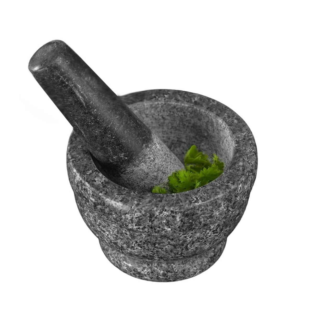 Moździerz kuchenny do przypraw granitowy kamienny 14x10cm KINGHOFF