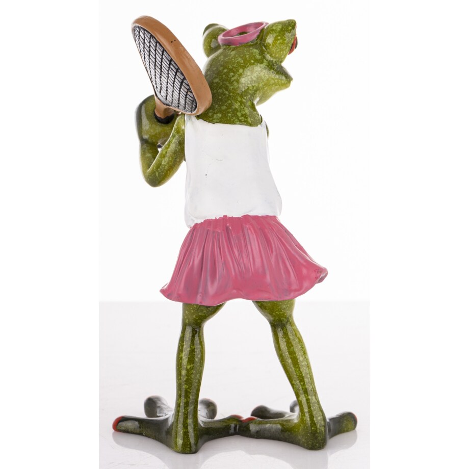 Figurka - żabka 15x9x9,5 cm FROGG tenisistka