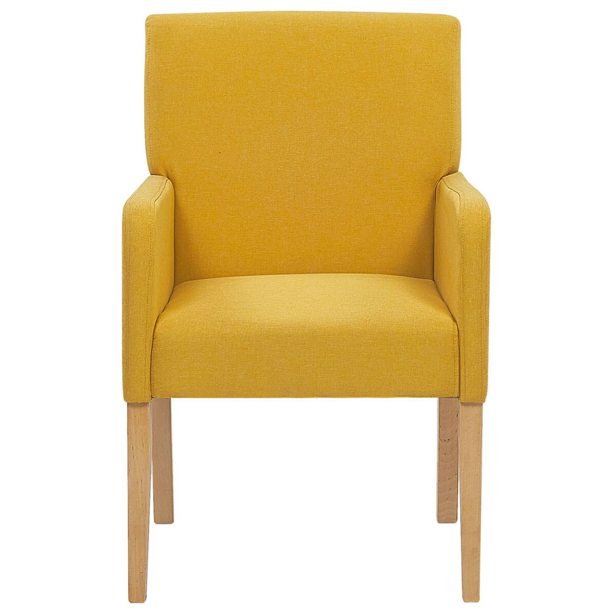 Krzesło do jadalni żółte ROCKEFELLER