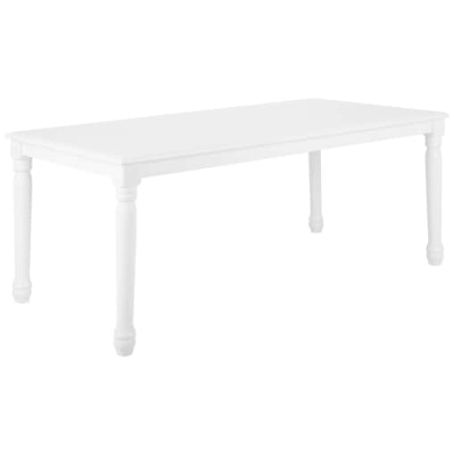 Stół do jadalni 180 x 90 cm biały CARY