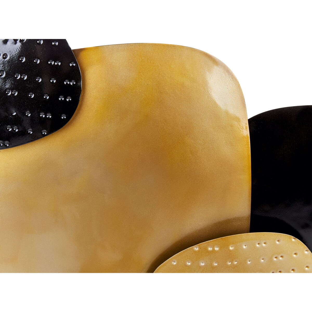 Dekoracja ścienna czarno-złota HAFNIUM