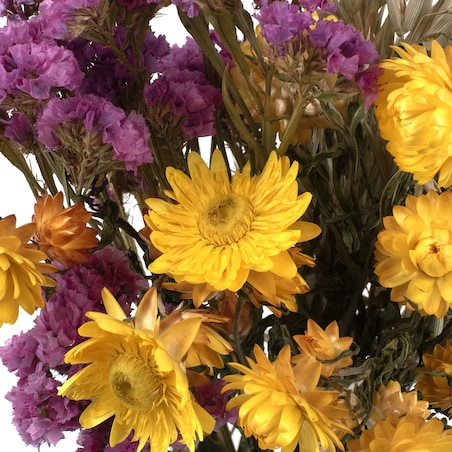 Zestaw suszonych kwiatów Rosa - suszone kwiaty do wazonu