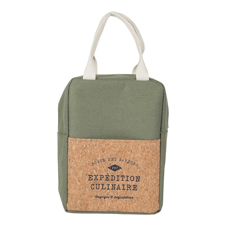 TORBA NA LUNCH Refreshing Cork 5L zielona termoizolacyjna