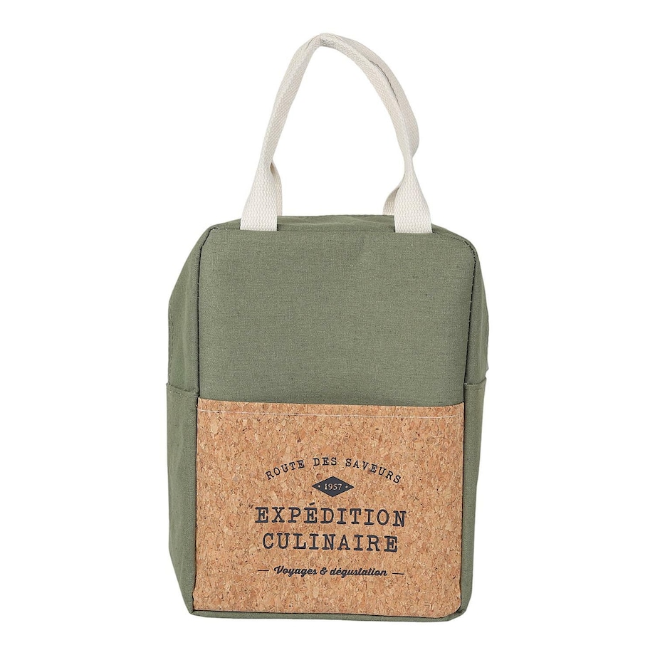 TORBA NA LUNCH Refreshing Cork 5L zielona termoizolacyjna