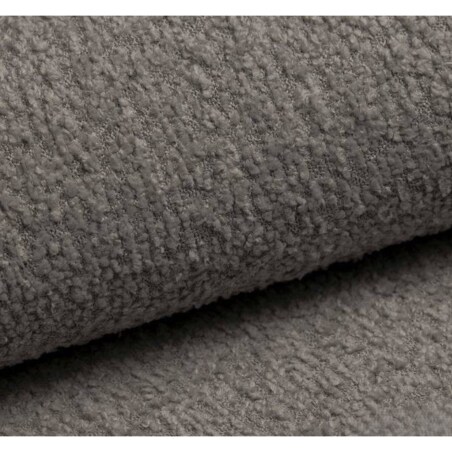 Narożnik MONO z funkcją spania i ozdobnymi poduszkami prawy, kolor taupe