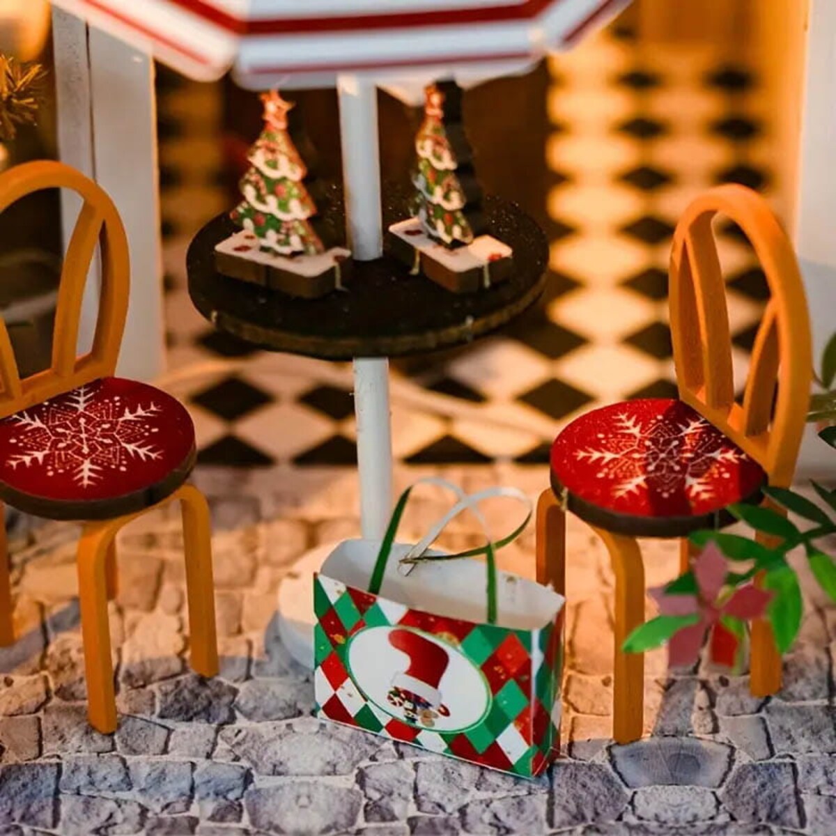 Miniaturowy domek - Zapach Bożego Narodzenia