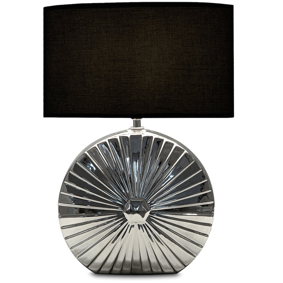 KONSIMO RITIM Lampa stołowa kolor srebrny