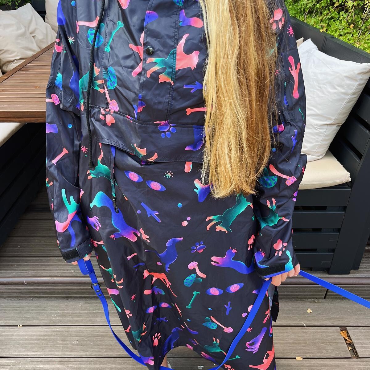 Płaszcz przeciwdeszczowy Psychodelia