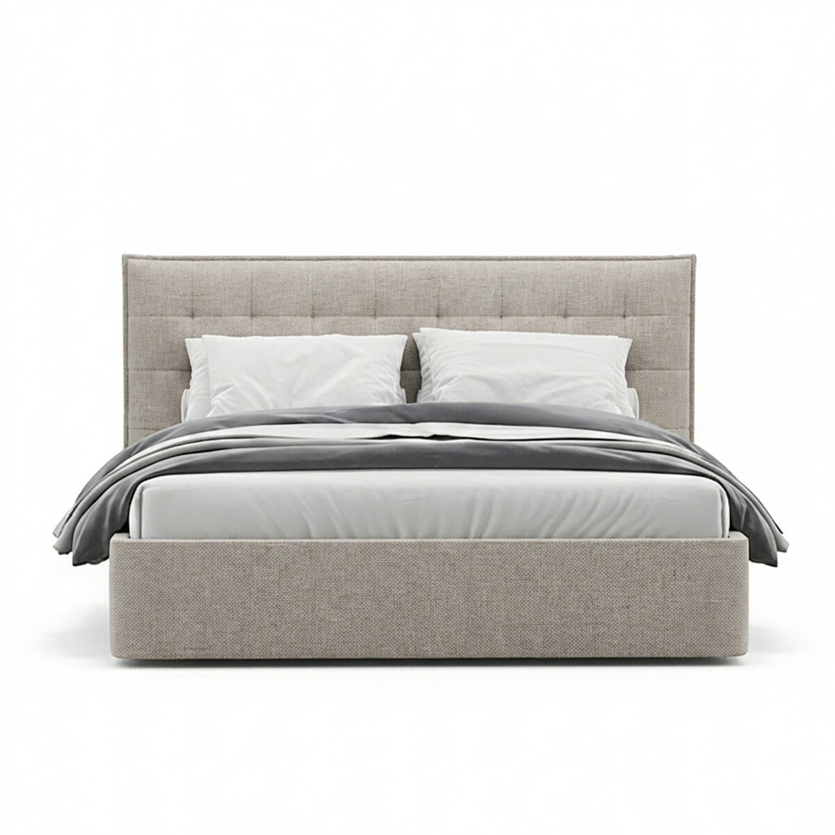 Łóżko Tapicerowane Consul 140X200 Stelaż Pojemnik Na Pościel Wind 05