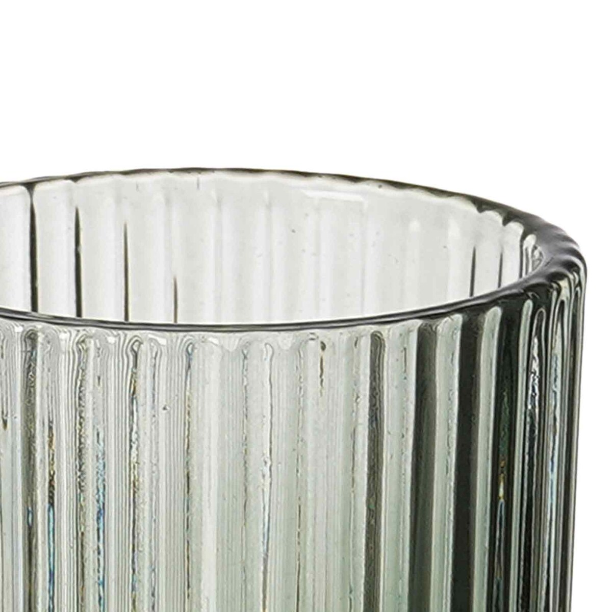 Kieliszki do szampana LINES z ryflowanego szkła, zestaw 6 sztuk, 160 ml