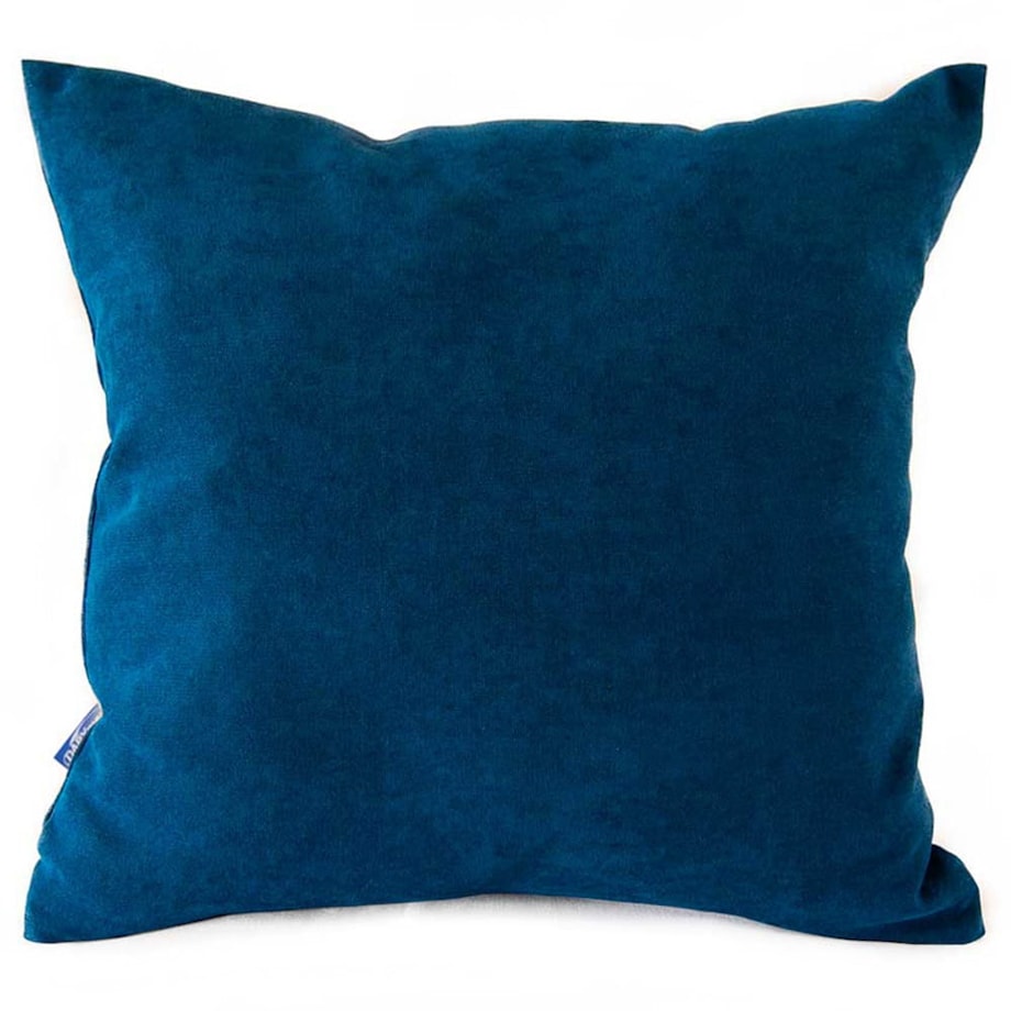 Poszewka dekoracyjna 40x40 Veluri kolor ciemny niebieski
