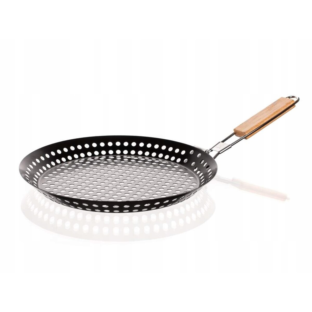 PATELNIA DO grillowania warzyw mięs na grilla 31cm składana z dziurami