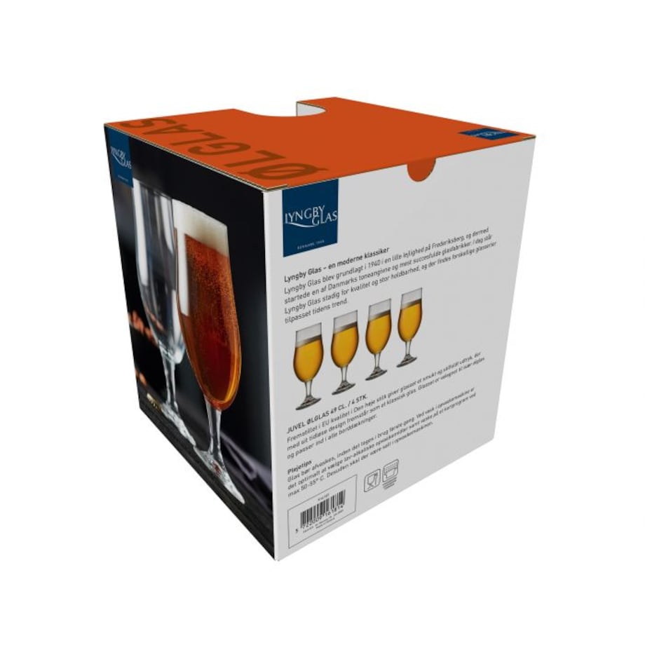Szklanki do piwa Juvel 490 ml 4 sztuki 916181