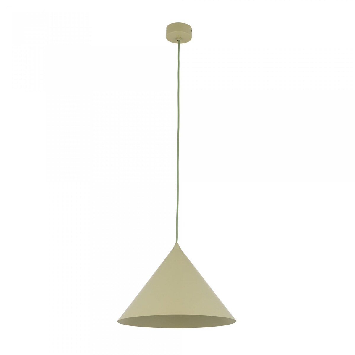 Lampa wisząca TK Lighting CONO L Pistacio zielona E27 loftowa regulowana do 160 cm