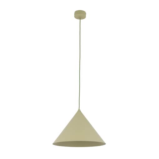 Lampa wisząca TK Lighting CONO L Pistacio zielona E27 loftowa regulowana do 160 cm