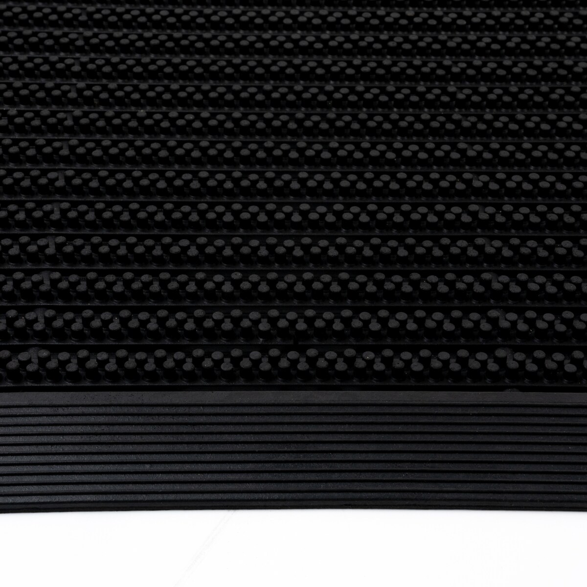 Wycieraczka 45x75cm Rubber Line Black wewnętrzna, zewnętrzna Czarna