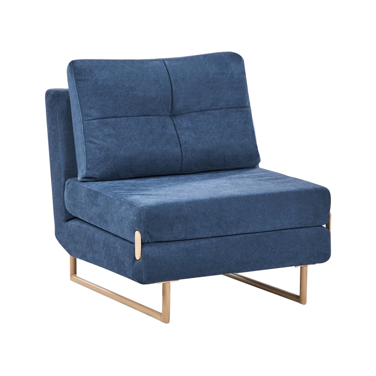 Sofa rozkładana jednoosobowa JERSLEV Niebieski