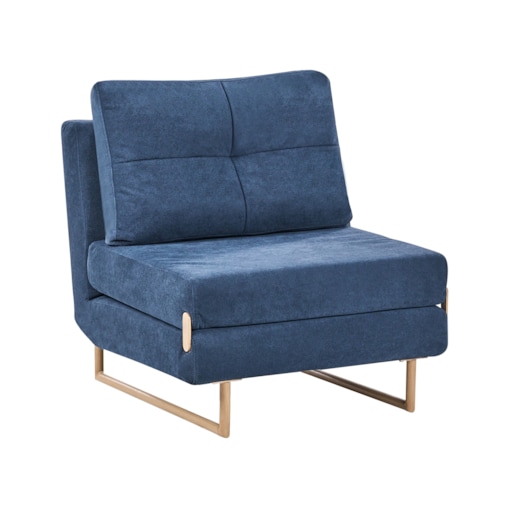 Sofa rozkładana jednoosobowa JERSLEV Niebieski
