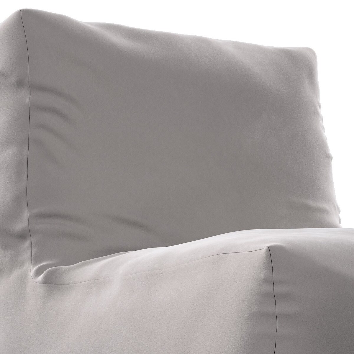 Pufa - fotel, gołębi szary, 67 x 31 x 75 cm, Velvet