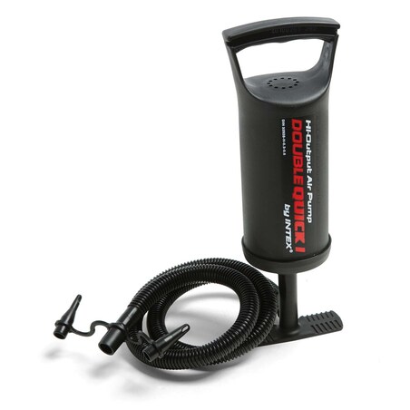 Materac dmuchany Intex dwuosobowy z pompką 203x152x25 cm 64103-68612