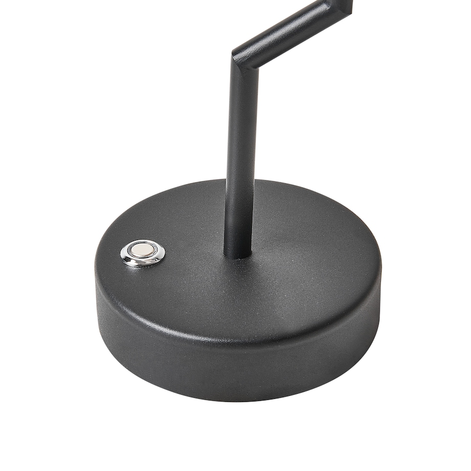 Bezprzewodowa lampa stołowa LED ALVIELA Ze ściemniaczem Metal Czarny