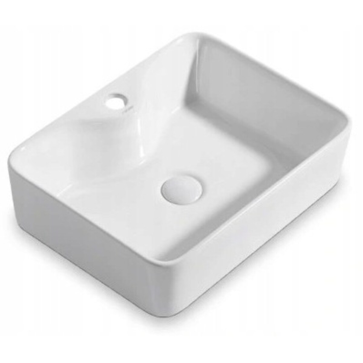 Umywalka nablatowa ceramiczna 47x37cm