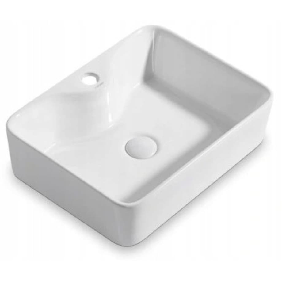 Umywalka nablatowa ceramiczna 47x37cm