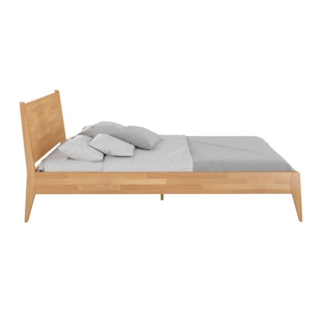 Łóżko drewniane bukowe Visby RADOM / 180x200 cm, kolor naturalny