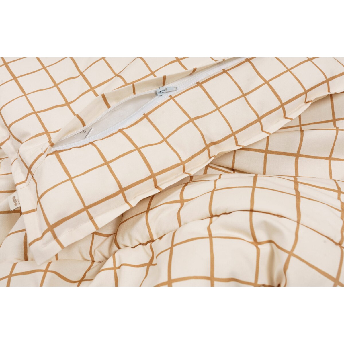 POŚCIEL BAWEŁNIANA Z WYPEŁNIENIEM CAMEL CHECK - XL