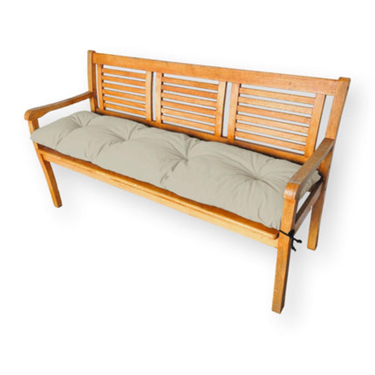 Poduszki na meble ogrodowe UV odporne, 150x60 cm, Beż