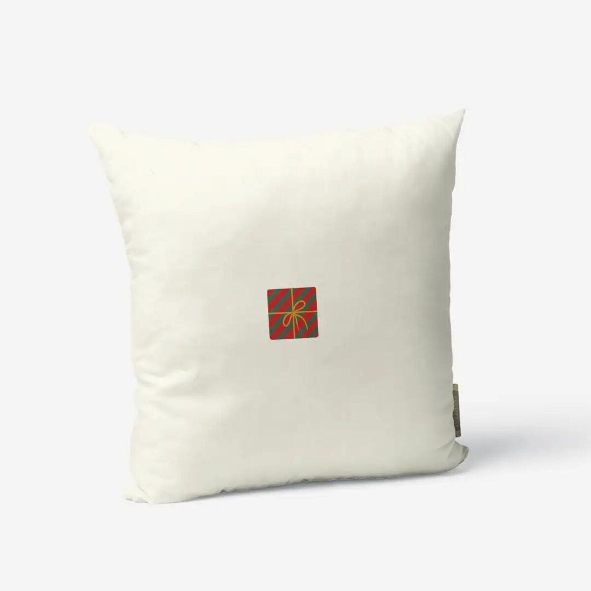 Poduszka świąteczna -Minimalistyczny prezent