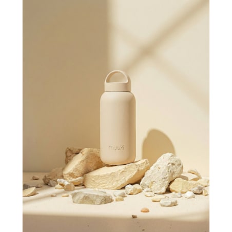 MUUKI DAILY BOTTLE szklana butelka na wodę 720 ml, Summer Sand