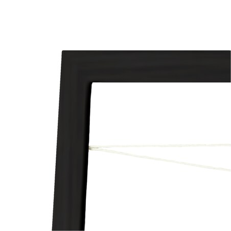 Ramka Na Zdjęcia 50X70 Cm Multiramka Ze Sznurkami Galeria Czarna