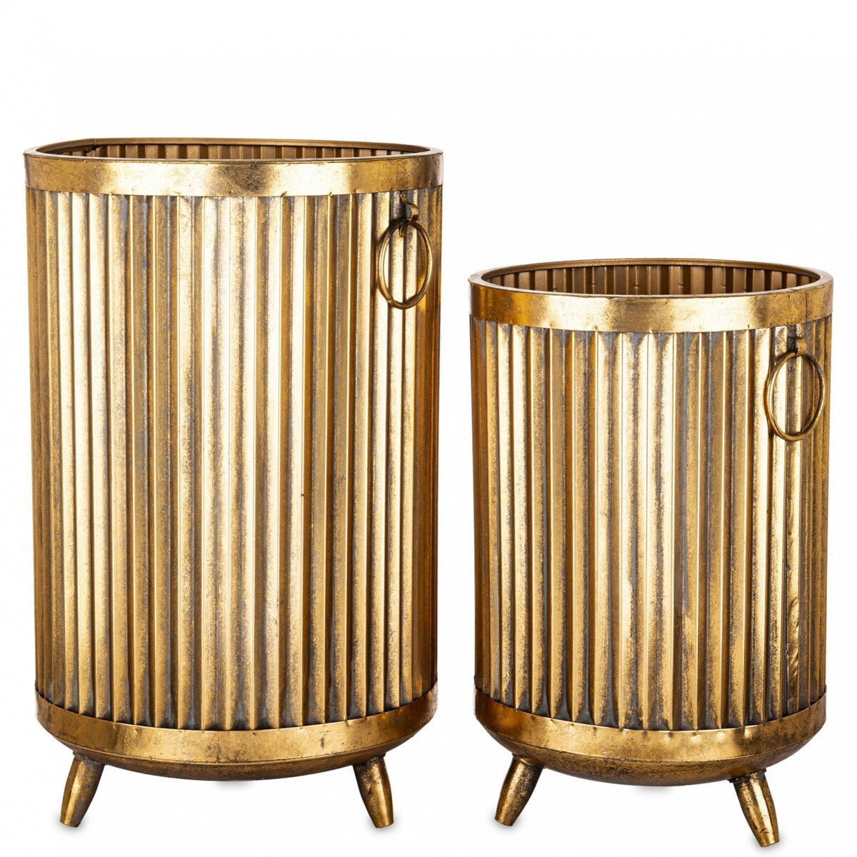 Osłonka - 2 szt. złote 55x34cm i 44,5x29 NAYANA-2 wysokie