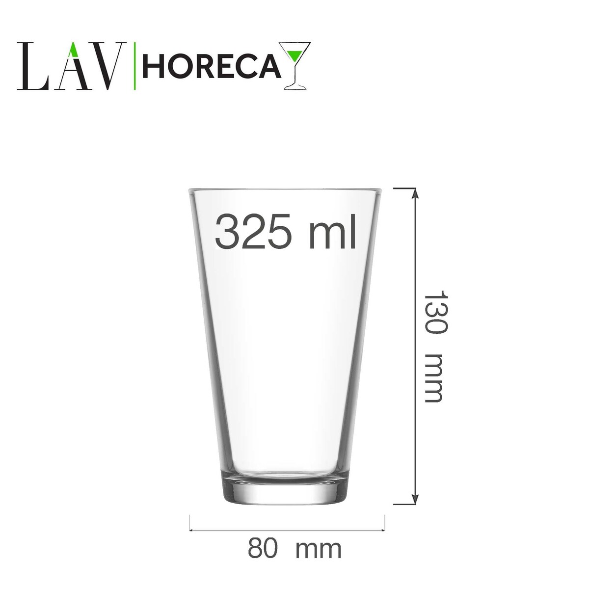 Szklanka wysoka Helsinki 325 ml, LAV