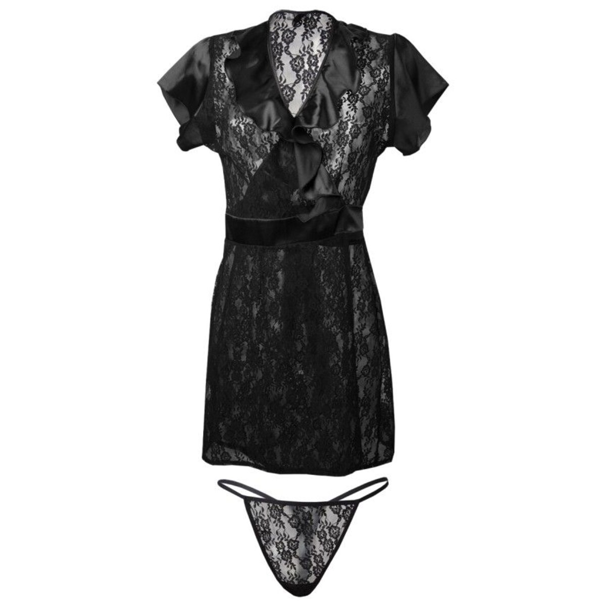 Podomka Mia Czarna Czarny, XL