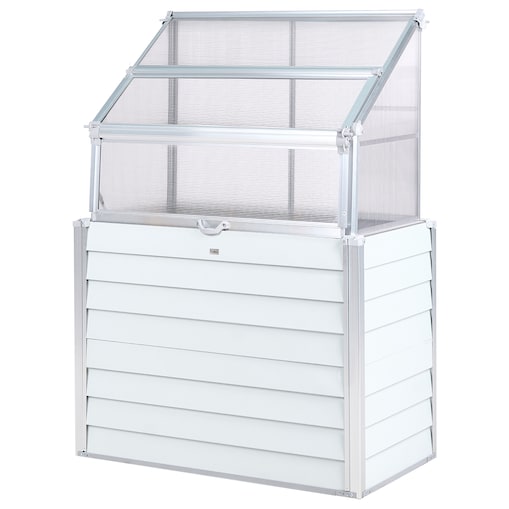 Szklarnia balkonowa NOVOLI Złamana biel 62 cm