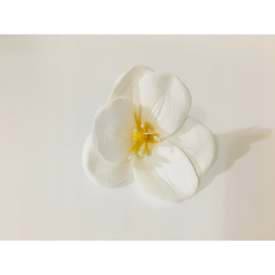 KWIATY MYDLANE MAGNOLIA do bukietów stroika flower box BIAŁA dekoracja