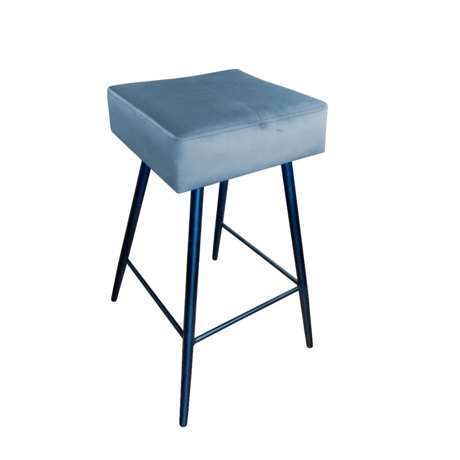 Hoker niski OLIMP BL VELVET szary