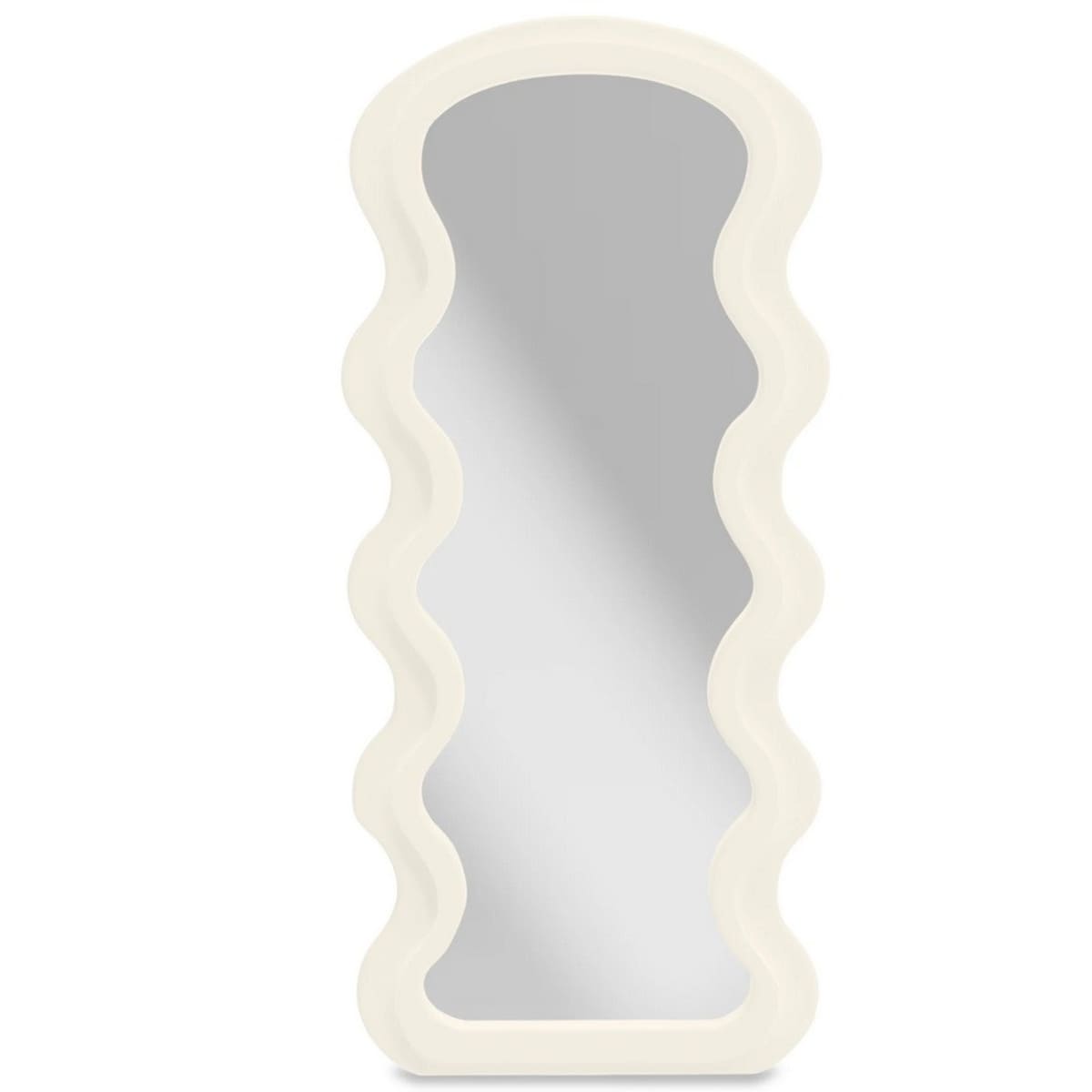 Lustro w nieregularnej ramie 177x75 cm