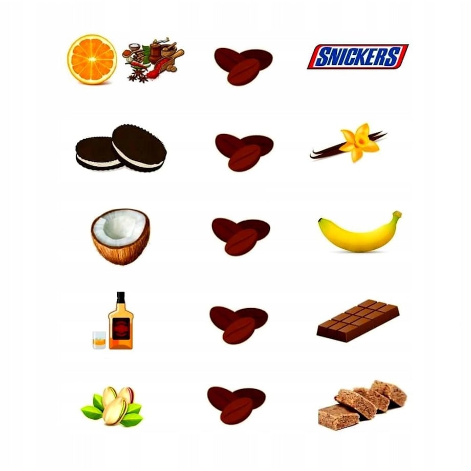 PREZENT UPOMINEK NA DZIEŃ CHŁOPAKA - ZESTAW MIX 10 KAW SMAKOWYCH PREMIUM - DLA FACETA MĘŻCZYZNY TATY BRATA KOLEGI WUJKA TEŚCIA