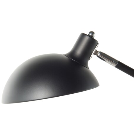 Lampa biurkowa regulowana metalowa czarna MERAMEC