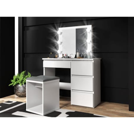 Toaletka ALEKSANDRA 3 biały mat